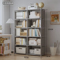 Multi-Layer Bookshelf Easy Assembly Bookcase Living Room Book Shelf Study Room Bedroom Storage Shelf Sundries Toys Cabinet