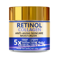 Retinol & Collagen Face Cream 60g, Anti-Aging Firming Moisturizer with Hyaluronic Acid, Fast Delivery